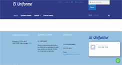Desktop Screenshot of eluniforme.com.ec