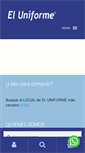 Mobile Screenshot of eluniforme.com.ec